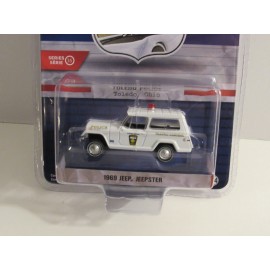 Greenlight 1:64 Hot Pursuit 1969 Jeep Jeepster Toledo Ohio Police Series 35 NISP