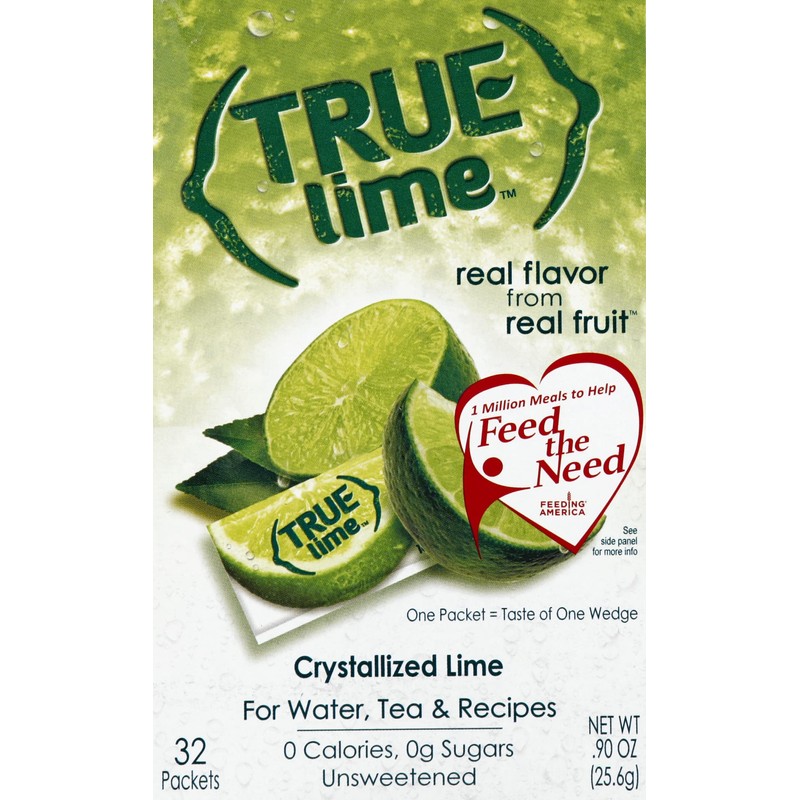 True Lime Crystallized Lime 32 x .8g Packets - 0.91