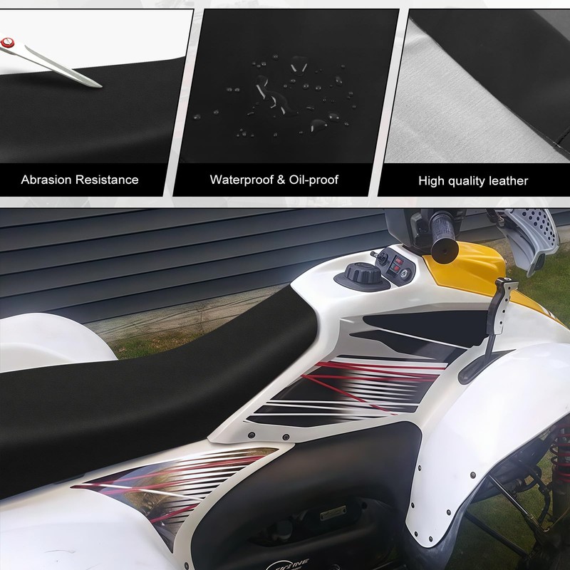 Kistrba Seat Cover Compatible with 1995-2003 Polaris Scrambler Trailblazer Sport