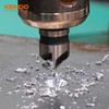KENDO 5PCS Countersink Drill Bit Set, High Speed Steel Countersink