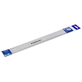Staedtler Plastic Ruler, Clear, 30 cm