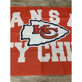 KANSAS CITY CHIEFS FLAG 3'X5' Super Bowl 2 Time CHAMPIONS 2022 Mahomes Kelce