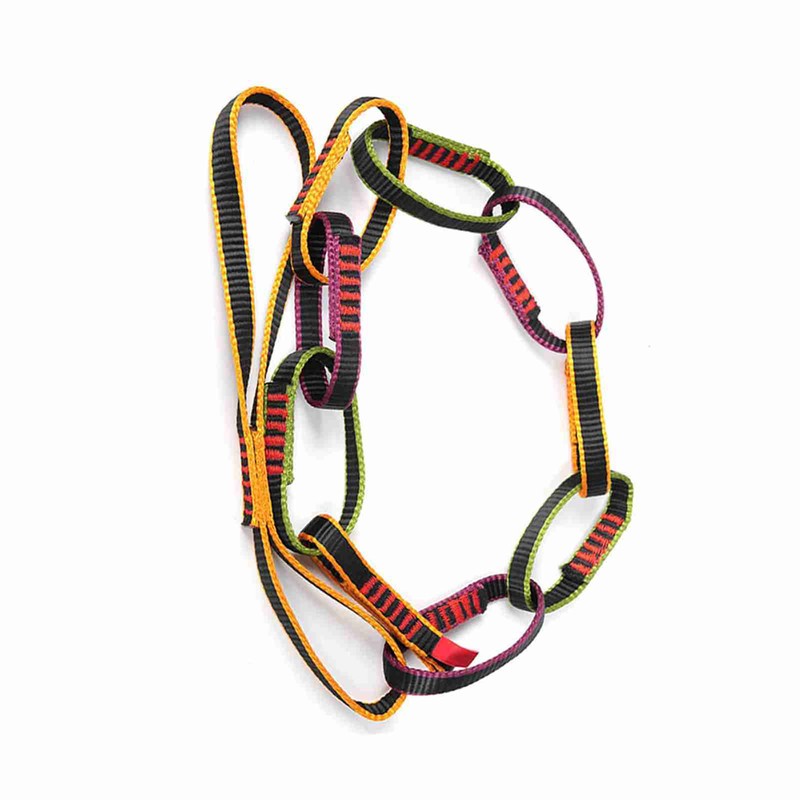 Outdoor Nylon Climbing Equipment Downhill Forming Ring Sling Daisy Chain