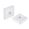 sourcing map Square Nuts, M6x20mmx5mm Zinc-Plated Metric Coarse Thread Assortment