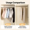 NatureNook Space Saving Closet Organizer Hanging Garment Bag for Clothes