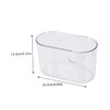 BUGUUYO Wall-Mounted Trash Can Hanging Storage Bin Recycling Office Classroom