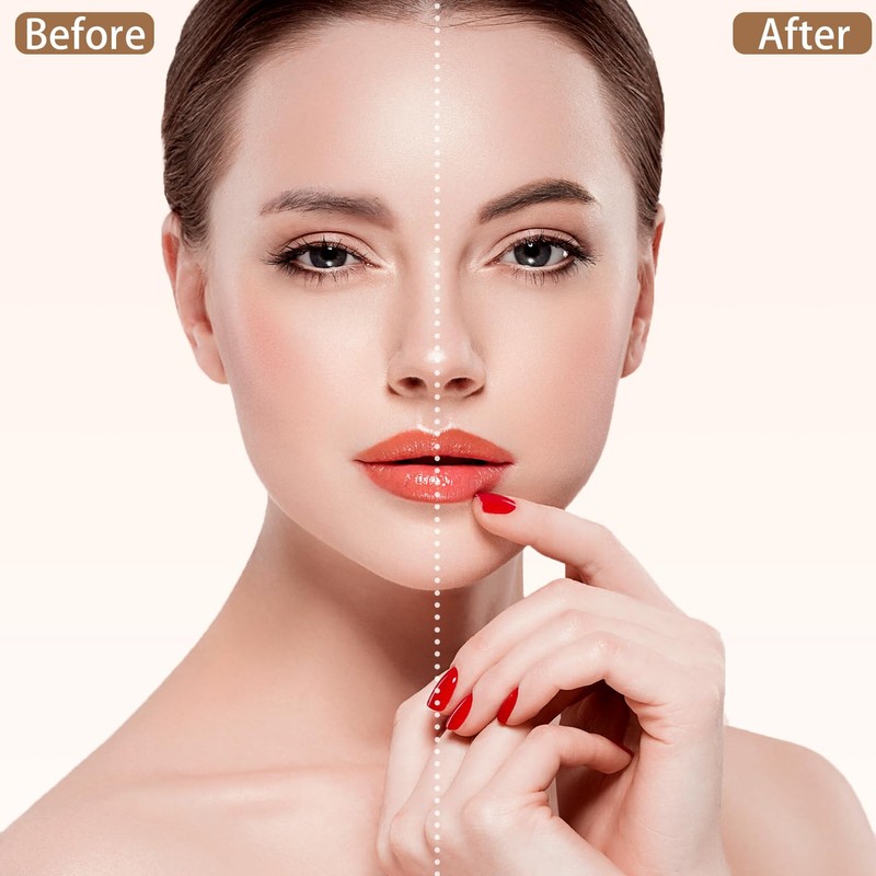 Eyebrow Pen,2-in-1 Waterproof Eyebrow Pencil with 4 Tip Microblading Brow