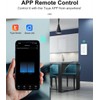 Nexete Smart Dual Light Switch - 2 in 1 Single