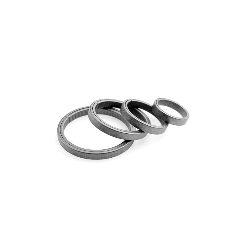 MecArmy Titanium 3pcs/4pcs/7pcs/18pcs Key Rings Keychain Large Small Split Rings