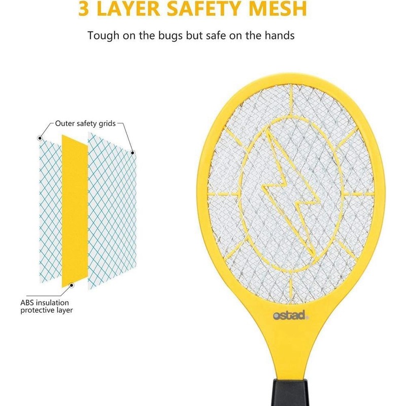 OSTAD Electric Fly Swatter Battery Powered. Brand NEW With batteries