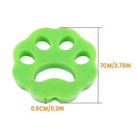 RoadLoo Pack of 24 Pet Hair Remover, Washing Machine, Cat Hair Remover, Washing Machine, Hair Catcher, Washing Machine, Reusable Pet Hair Washing Machine, Removal for Dog Hair, Cat Fur