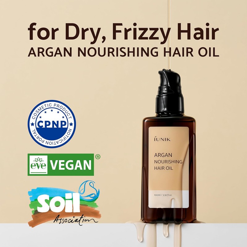 iUNIK [iUNIK]Argan Nourishing Hair Oil 100ml