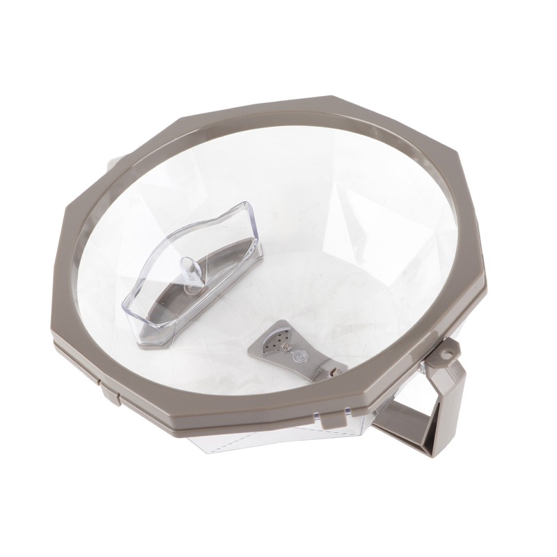 Microwave Splash Heating Cover PC Food Splatter Guard with Extension