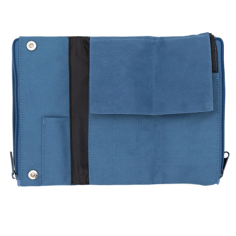 Luddite LDREP-BNPNE-27 Pen Case, Bendy Pen Case, Blue Gray