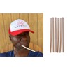 MBARIKET African Miswak Toothbrush Hard Chewing Sticks, 6 Pack, Natural