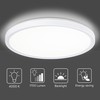 Navaris LED Ceiling Light with Additional Backlight - Dimmable -