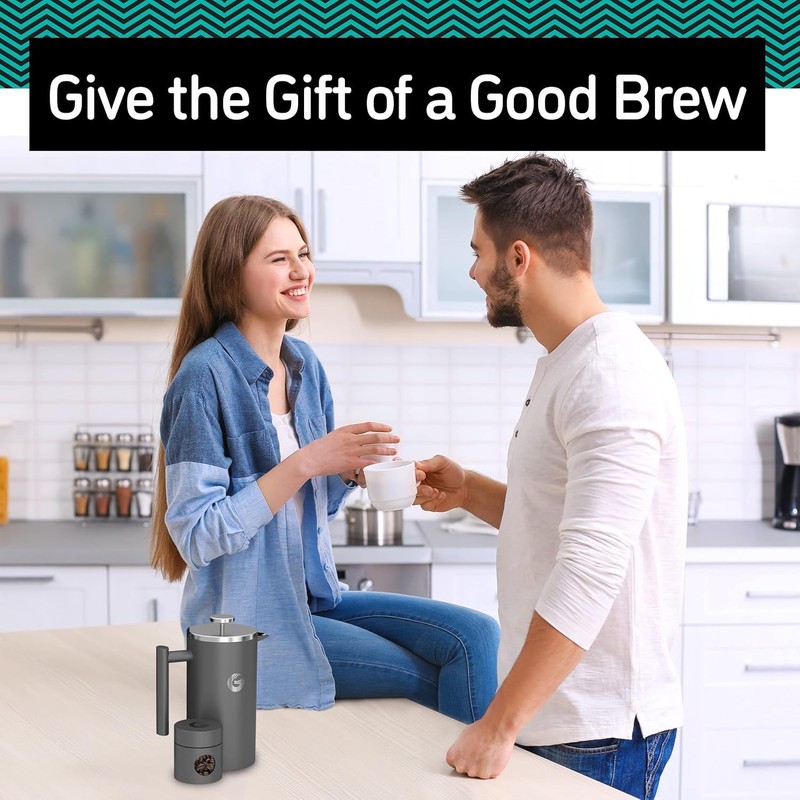 Coffee Gator 304 Grade Stainless Steel French Press Coffee Maker