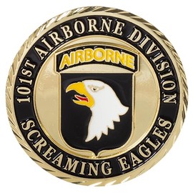 101st Airborne Division Screaming Eagles United States Army Challenge Coin