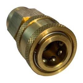 Sellerocity Pressure Washer Wand Saver Quick Connect Socket, 1/4 NPT Size, Adds Stability To Lances Helping to Prevent Lance Breakage