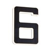 Paulmann Outdoor Solar House Number 6 3000 K IP44 Akk