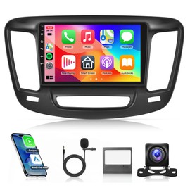 2G+64G for Chrysler 200 Radio Upgrade, Android Car Stereo Carplay for 200 200C 200S 2015-2019, Rimoody 9 Inch Touch Screen Android Auto GPS Navigation Bluetooth FM EQ WiFi + AHD Backup Camera