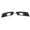 2pcs Front Fog Light Lamp Cover 25778388 Bezel Chrome Trim