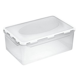 Plast Team Click Vacuum Can 5.0 L Clear/Seal White, Other