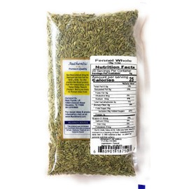 Rani Fennel Seeds (Saunf Sabut) Whole Spice 3.5oz (100g) All Natural ~ Gluten Friendly | NON-GMO | Vegan | Indian Origin