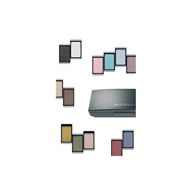 ARTDECO Eye Shadow - Colour-Intensive Long-Lasting Eye Shadow Silver, White,