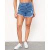 Roskiky Stretch Distressed Denim Ripped Women's Shorts Womans Shorts Medium