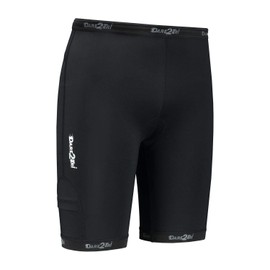 Dare2tri 1222XS Unisex Adults' Short-Length Tri Shorts - Black