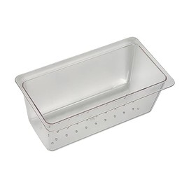 Villeroy & Boch Transparent Plastic Watering Bowl, Modern, Minimalist Kitchen Waste Tray, Waste Bowl