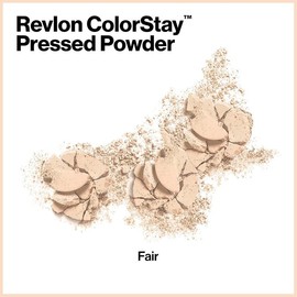 Revlon Face Powder, ColorStay 16 Hour Face Makeup, Longwear Medium- Full Coverage with Flawless Finish, Shine & Oil Free, 830 Light Medium, 2.4 Oz - Colour: 810 Fair