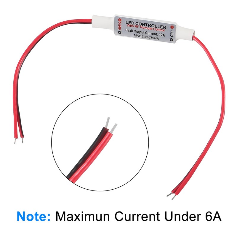 ACEIRMC 4pcs RF Mini Wireless Remote Controller 11 Key with