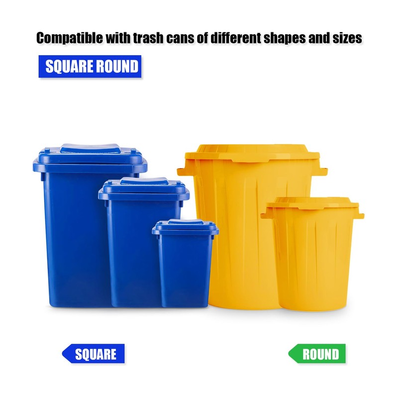 2 Pcs Trash Can Locks for Anti Animals, Universal Garbage