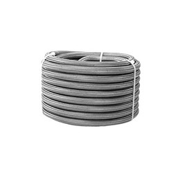 Aeromotive 15307 Stainless Steel Braided PTFE Coated Fuel Line, AN-10 x 4'