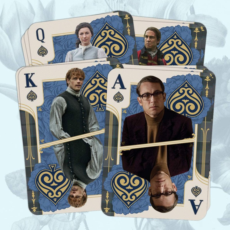 Cryptozoic Entertainment - Outlander Playing Cards - Card Games for