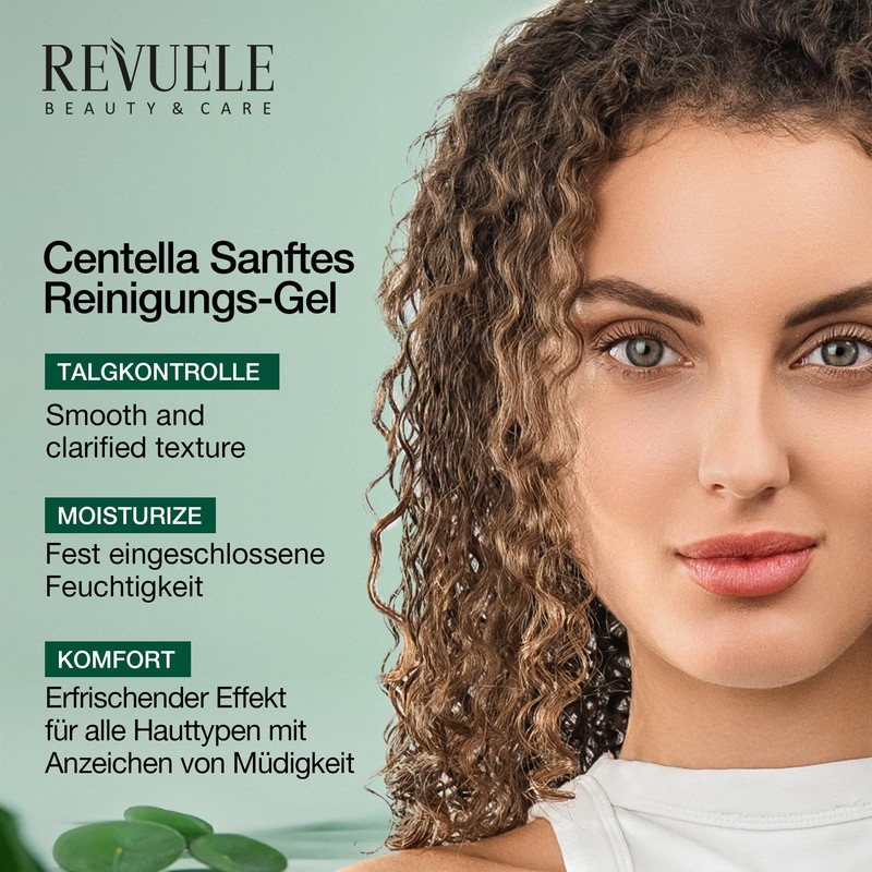 Revuele Centella Gentle Cleansing Gel - Ultra Mild Facial Cleansing
