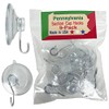 SCB- 9 Pak (Medium 1 3/4 inch) Pennsylvania Heavy Duty Suction Cup Hooks for Glass Windows. Signs Holiday Ornaments Suncatchers