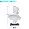 LAGOM HOUSE Ancient Greek Apollo Statue/Roman Apollo Bust Statue Greek
