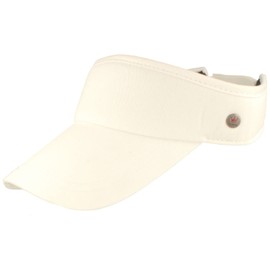 Balke Sun Shield Cap Sun Hat Visor with Velcro Fastening for Men and Women, white 2
