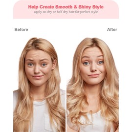 Samnyte Styling Cream, 4-In-1 Hair Styling Cream for Flyaways, Add Shine Slick Back Hair Products, Non-greasy Hair Smoothing Cream, No White Flakes Curl Cream, No Chemical Flavors Fly Away Hair Tamer