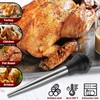 QPMR Turkey Baster With Cleaning Brush, Stainless Steel Baster Tool