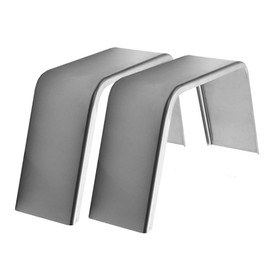 ToughGrade 2-Pack Steel Smooth Flat Top Fender 10" X 36" X 18"