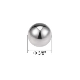 uxcell 3/8-inch Bearing Balls 440C Stainless Steel G25 Precision Balls 50pcs