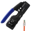 RJ45 Crimp Tool Ethernet Crimping Tool Wire Cutter Crimper For