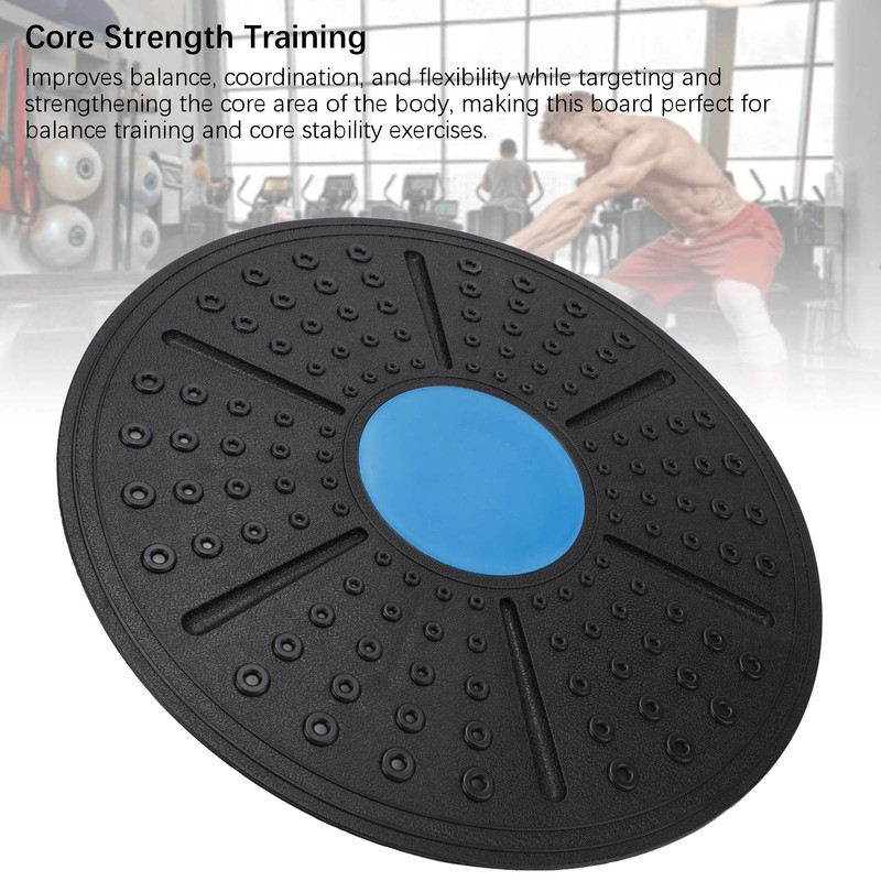 Balance Board Plastic Anti Slip Exercise Balance Stability Trainer for