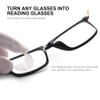 OuShiun Stick-on Bifocal Lenses Readers Stick Magnifying Adhesive Reading Lenses