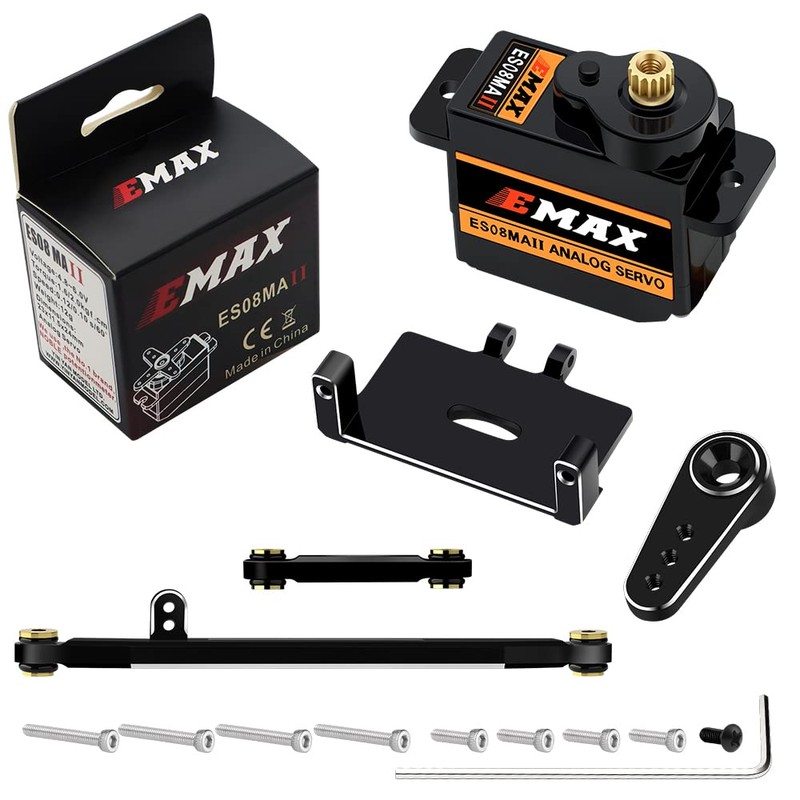 EPINON for AXIAL SCX24 Servo Metal Gear EMAX Servo Steering