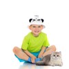 SIEBOLD Propeller Hat, Cat Hat with Propeller, Propeller Hat, Funny